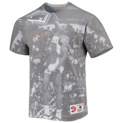 Spud Webb Atlanta Hawks Above The Rim T-Shirt - Heather Gray | Mitchell & Ness discount