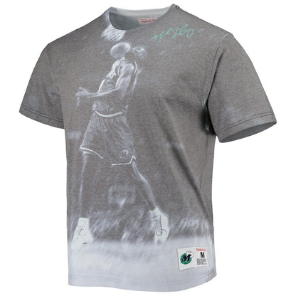 Michael Finley Dallas Mavericks Above The Rim T-Shirt sale - Heather Gray | Mitchell & Ness on sale