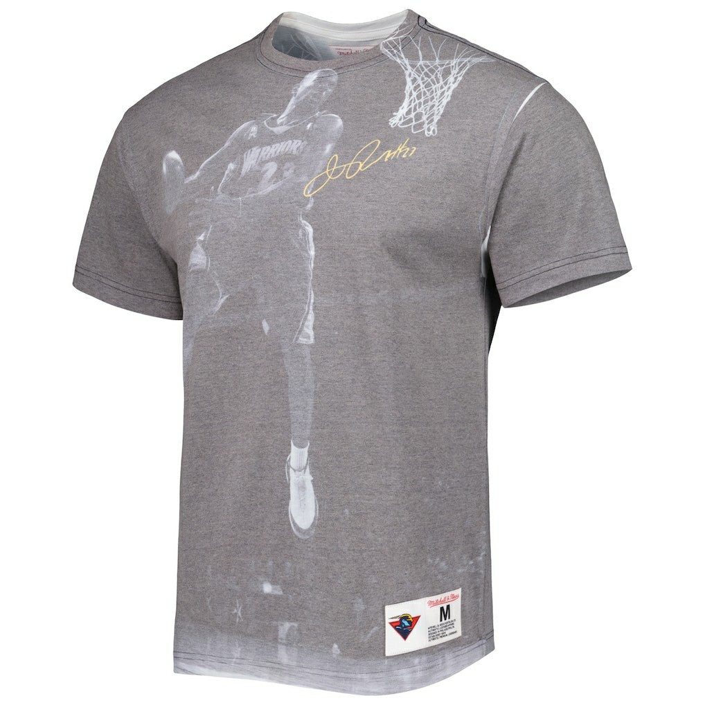 Jason Richardson Golden State Warriors Above The Rim T-Shirt sale - Heather Gray | Mitchell & Ness for sale