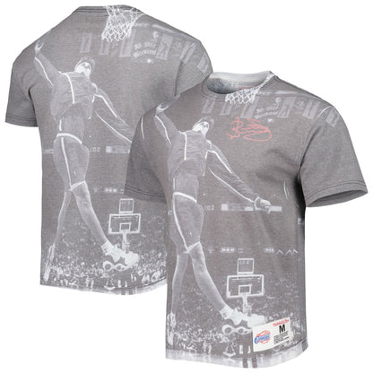 Brent Barry LA Clippers Above The Rim T-Shirt - Heather Gray | Mitchell & Ness discount