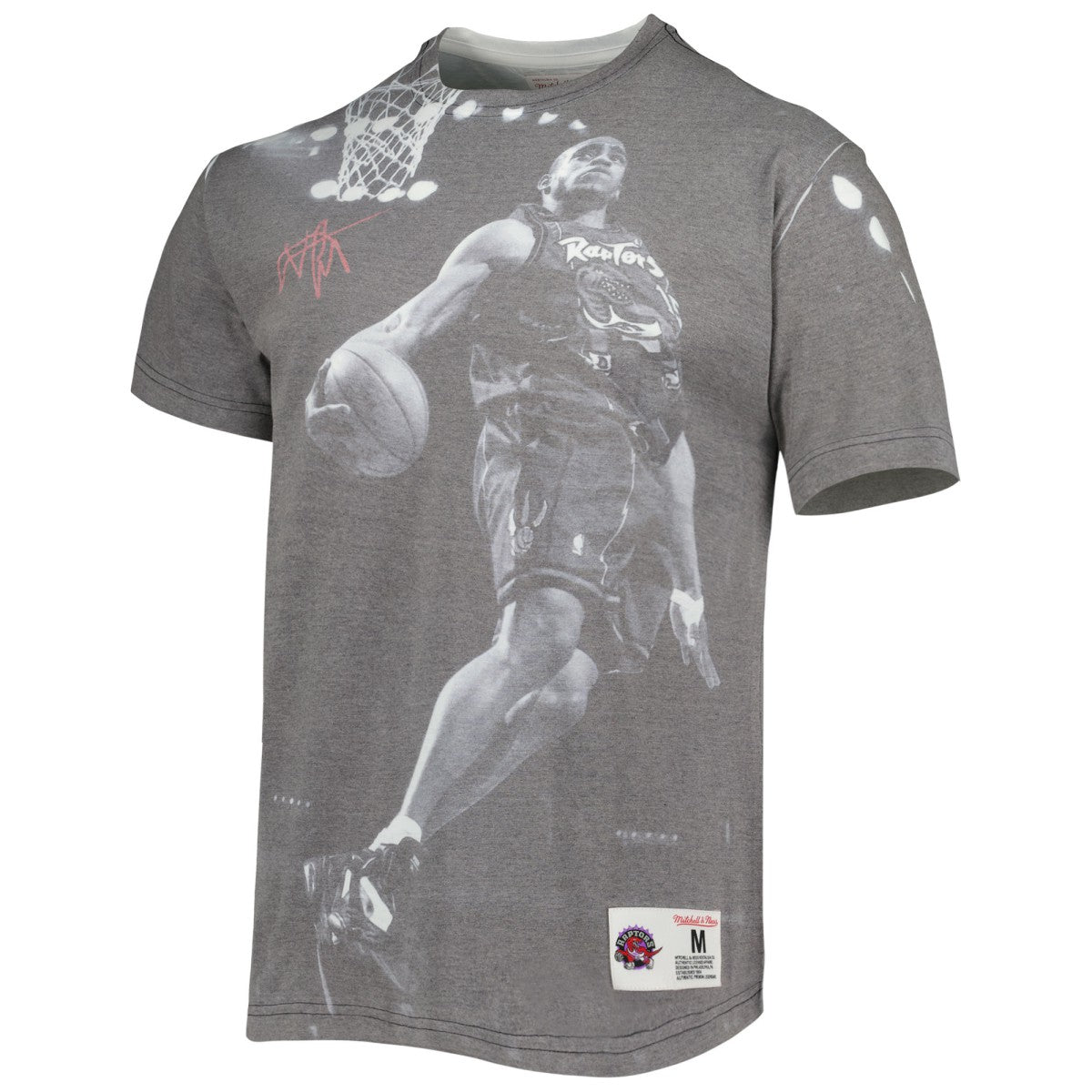 Vince Carter Toronto Raptors Above The Rim T-Shirt - Heather Gray | Mitchell & Ness discount