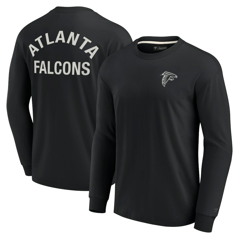 Atlanta Falcons Unisex Elements Super Soft Long Sleeve T-Shirt - Black outlet