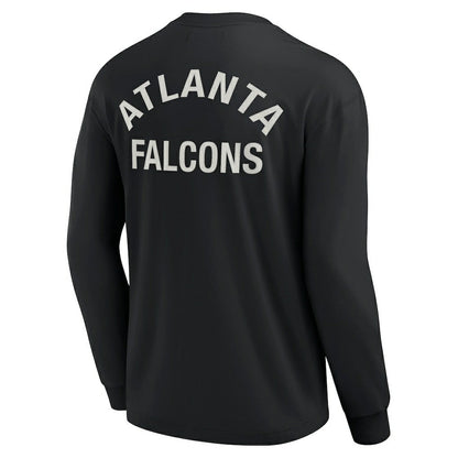 Atlanta Falcons Unisex Elements Super Soft Long Sleeve T-Shirt - Black outlet