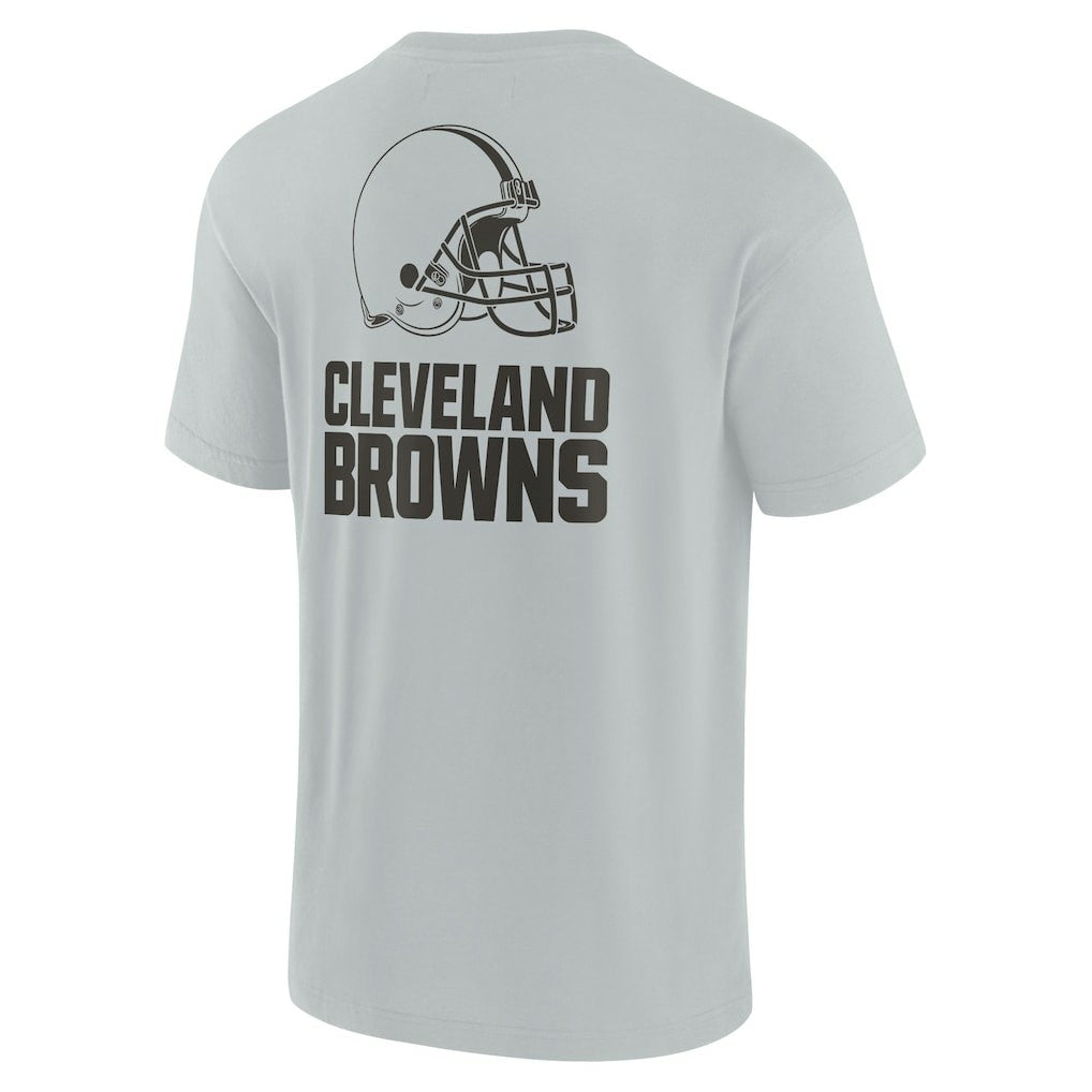 Cleveland Browns Unisex Elements Super Soft Short Sleeve T-Shirt - Gray outlet