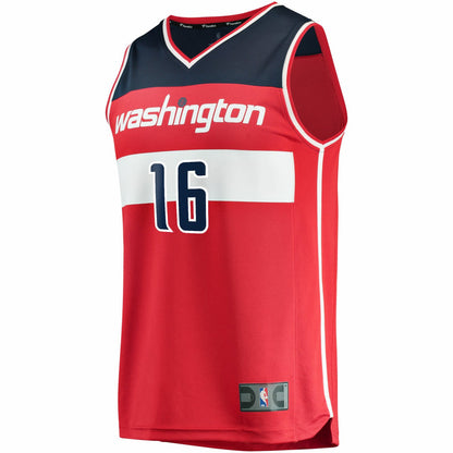 Anthony Gill Washington Wizards Fast Break Replica Jersey - Icon Edition - Red | Fanatics discount