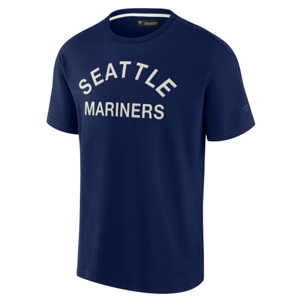 Seattle Mariners Unisex Elements Super Soft Short Sleeve T-Shirt - Navy