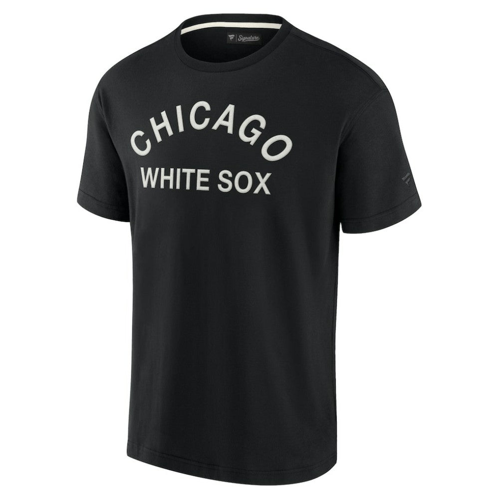 Chicago White Sox Unisex Elements Super Soft Short Sleeve T-Shirt - Black