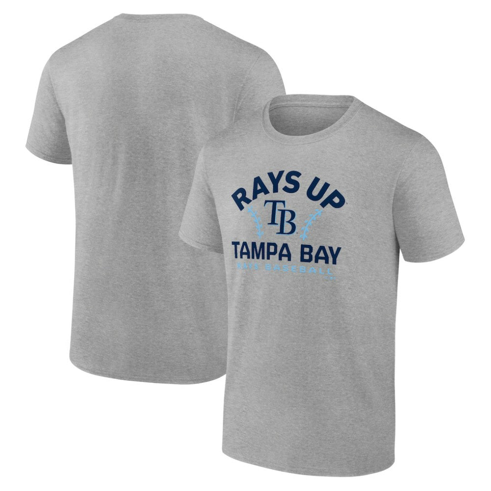 Tampa Bay Rays Team Go For Two T-Shirt - Heather Gray