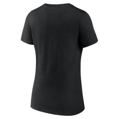 Colorado Rockies Women's One Champion V-Neck T-Shirt - Black