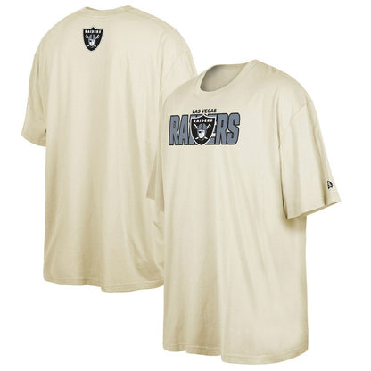Las Vegas Raiders New Era 2023 NFL Draft Big & Tall T-Shirt - Cream on sale