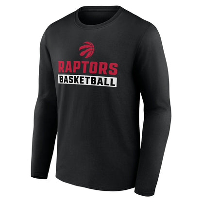 Toronto Raptors Let's Go Long Sleeve T-Shirt - Black sale