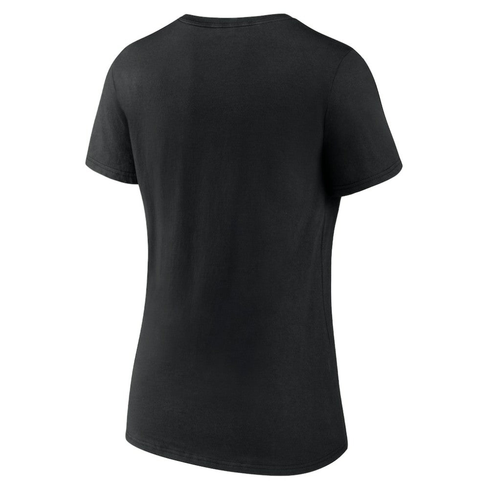 Pittsburgh Pirates Women's Heart and Soul V-Neck T-Shirt - Black