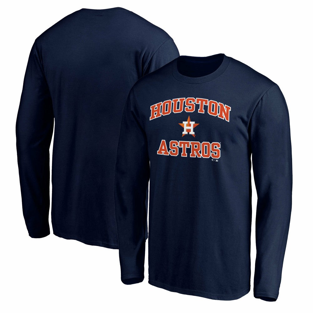 Houston Astros Heart and Soul Long Sleeve T-Shirt - Navy