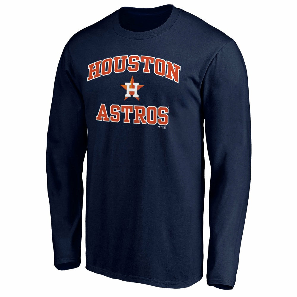 Houston Astros Heart and Soul Long Sleeve T-Shirt - Navy