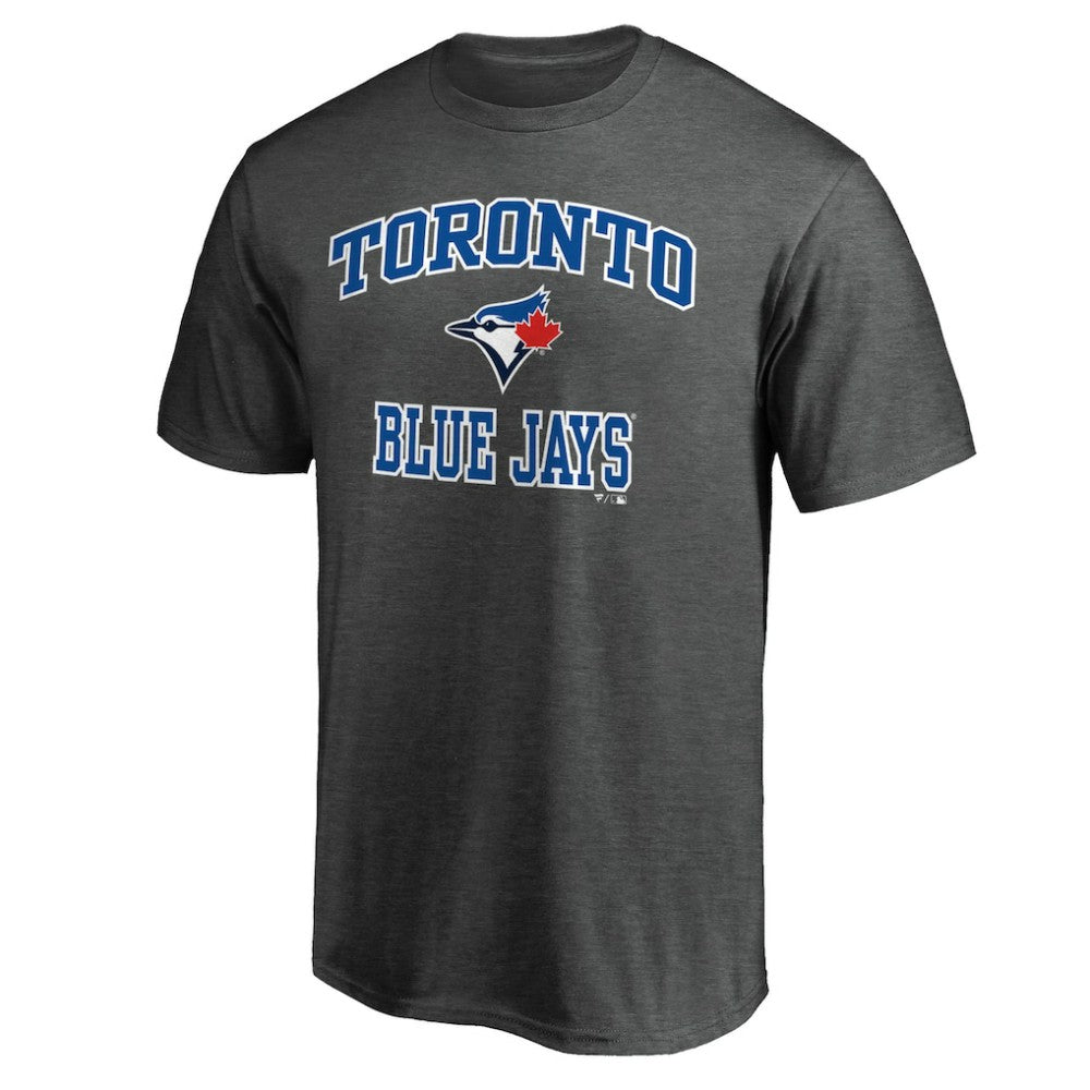 Toronto Blue Jays Heart and Soul T-Shirt - Charcoal