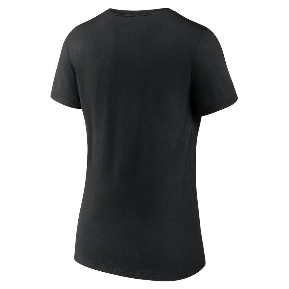 Baltimore Orioles Women's Live For It Team V-Neck T-Shirt - Black