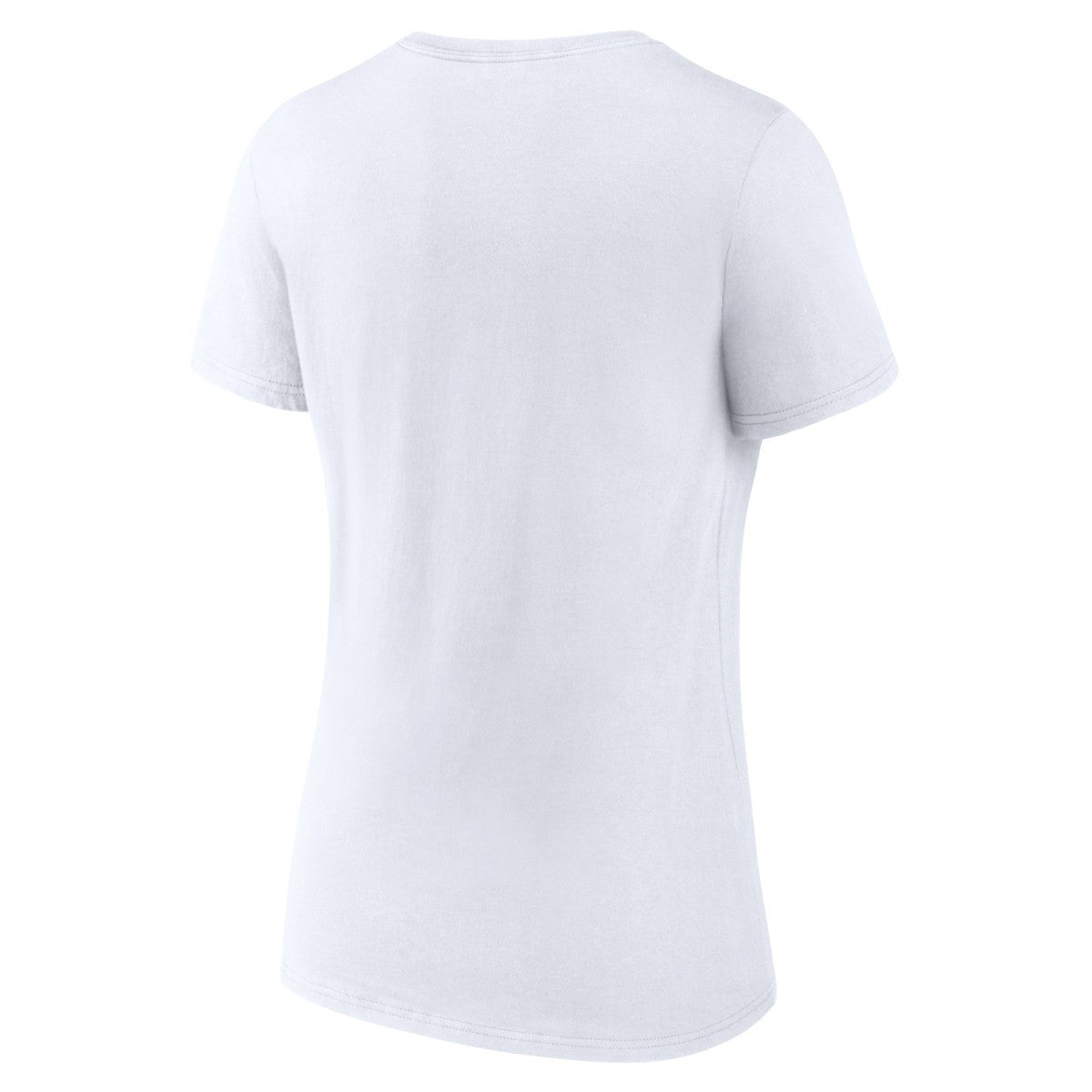 Toronto Raptors Women's Primary Logo V-Neck T-Shirt - White discount