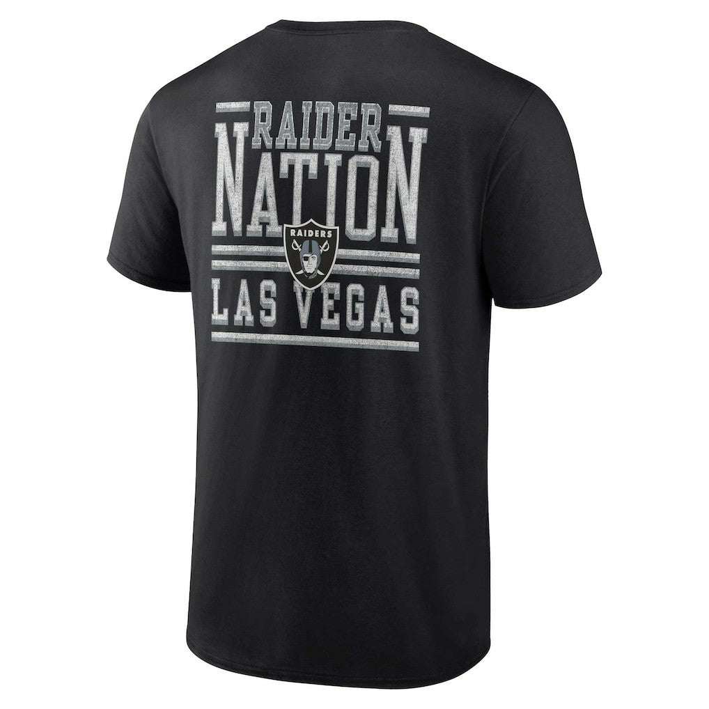 Las Vegas Raiders Home Field Advantage T-Shirt - Black on sale