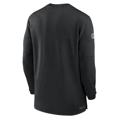 Arizona Cardinals 2023 Sideline Performance Long Sleeve Tri-Blend Quarter-Zip Top - Black | Nike outlet