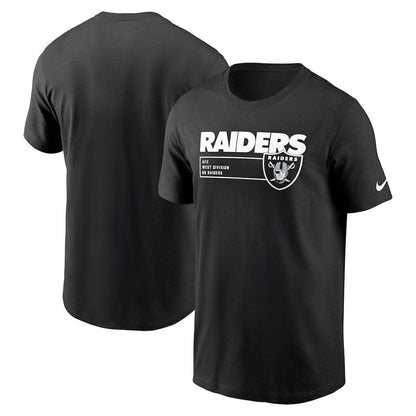 Las Vegas Raiders Division Essential T-Shirt - Black | Nike sale