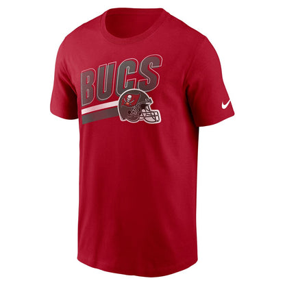 Tampa Bay Buccaneers Essential Blitz Lockup T-Shirt - Red | Nike sale