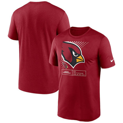 Arizona Cardinals Legend Yard Lines Performance T-Shirt - Cardinal | Nike discount