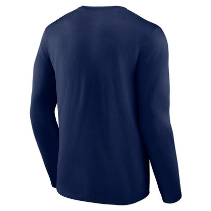 Denver Nuggets Alternate Logo Long Sleeve T-Shirt sale - Navy shop