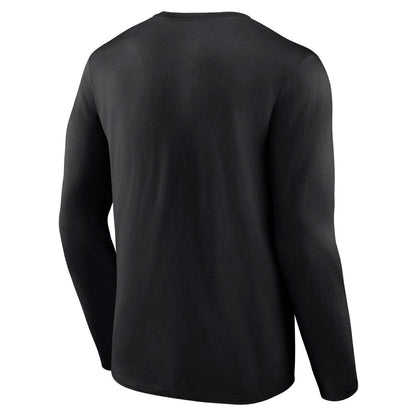 San Antonio Spurs Alternate Logo Long Sleeve T-Shirt - Black sale