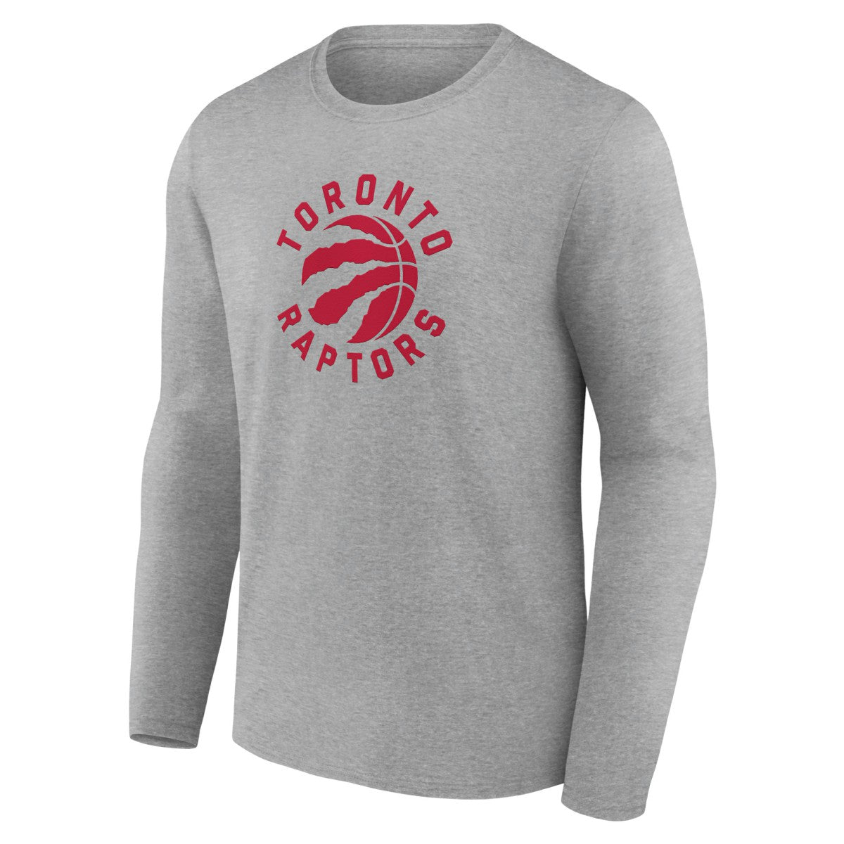 Toronto Raptors Alternate Logo Long Sleeve T-Shirt - Gray on sale