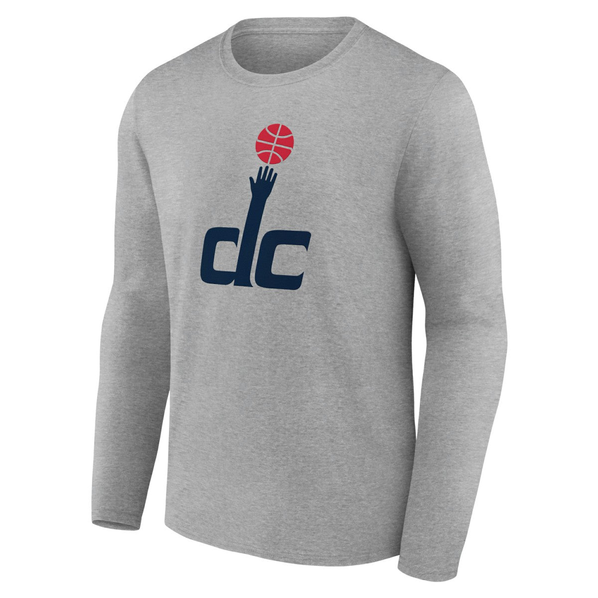 Washington Wizards Alternate Logo Long Sleeve T-Shirt - Gray outlet