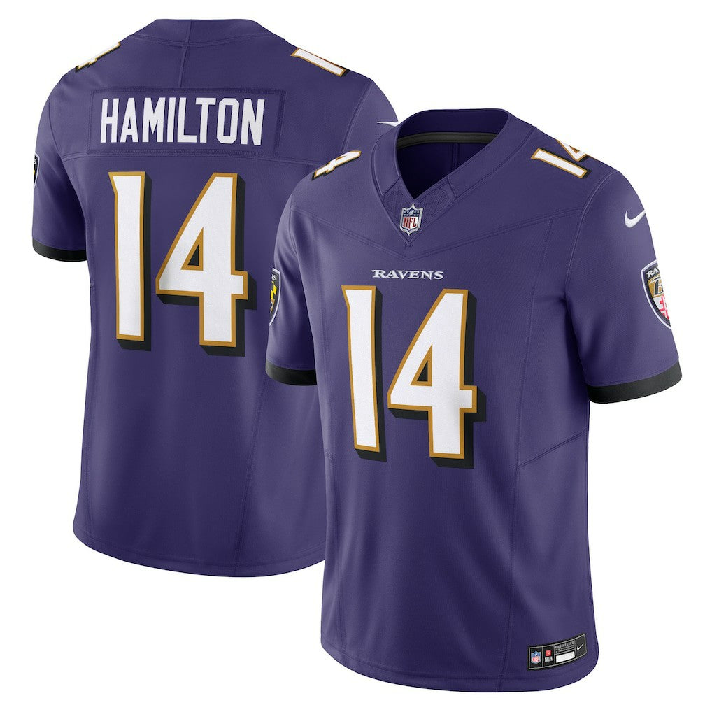 Kyle Hamilton Baltimore Ravens Vapor F.U.S.E. Limited Jersey - Purple | Nike for sale