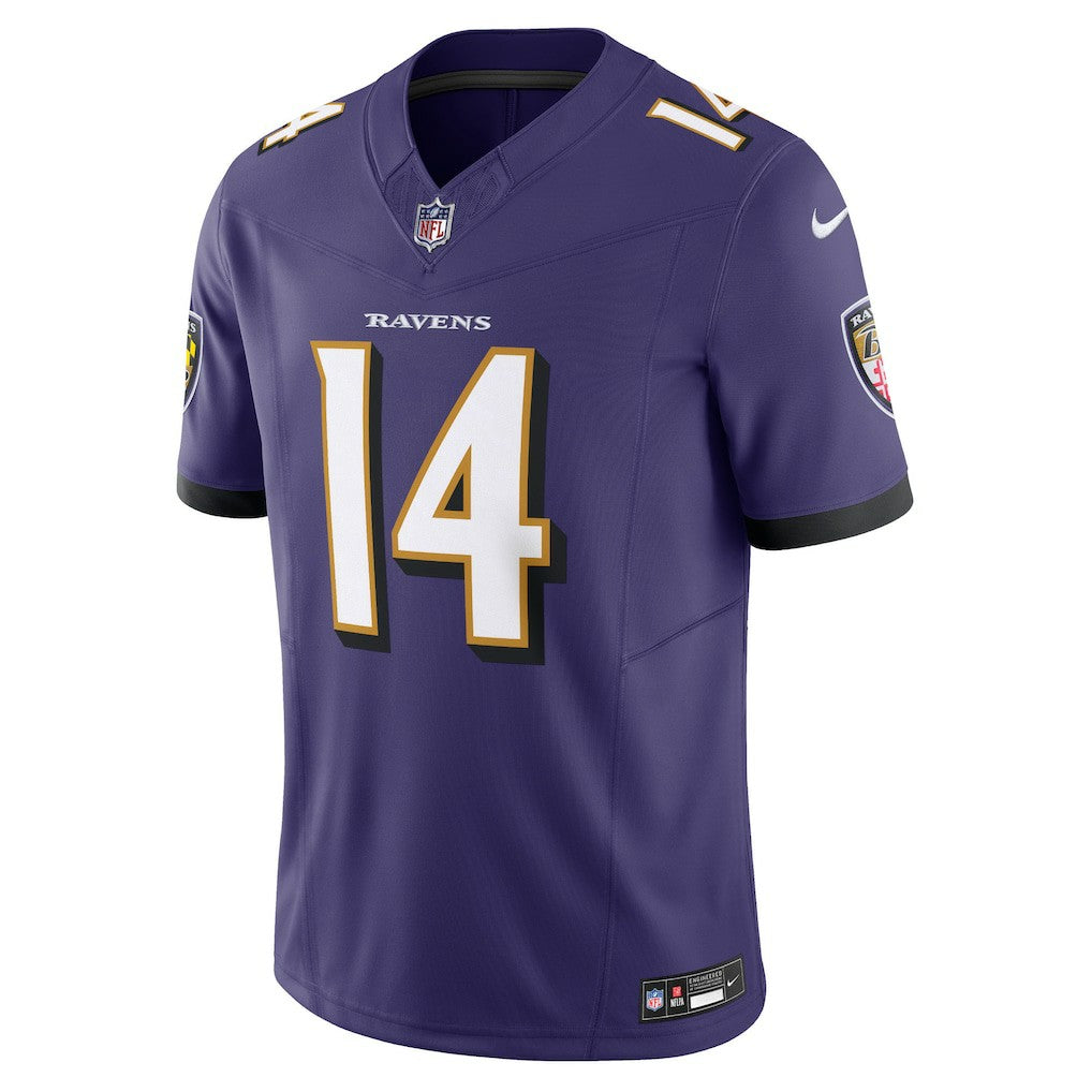 Kyle Hamilton Baltimore Ravens Vapor F.U.S.E. Limited Jersey - Purple | Nike for sale