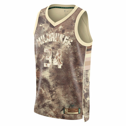 Giannis Antetokounmpo Milwaukee Bucks Unisex Select Series Swingman Jersey - Brown | Nike sale