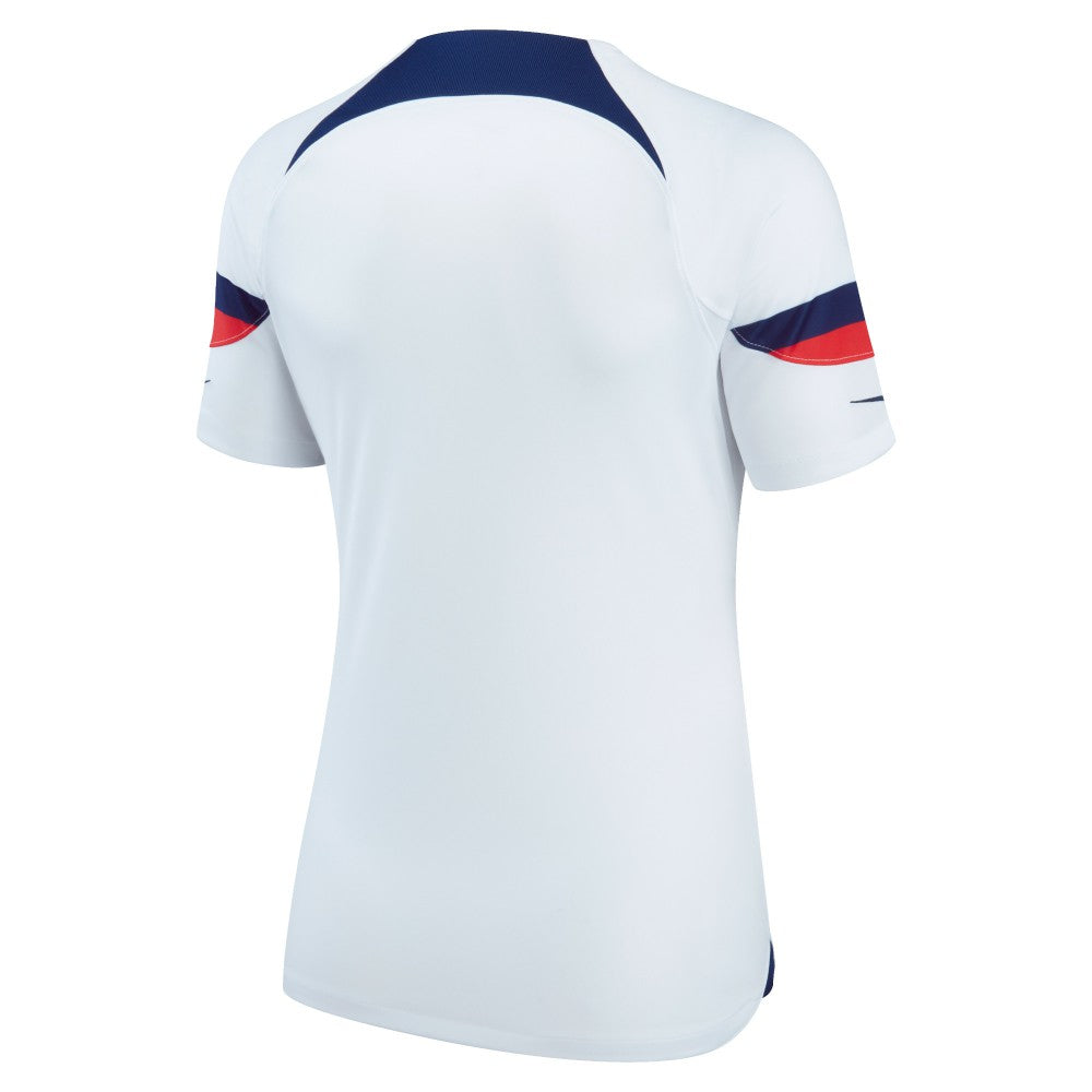 USMNT Women's 2022/23 Home Breathe Stadium Replica Blank Jersey - White | Nike shop