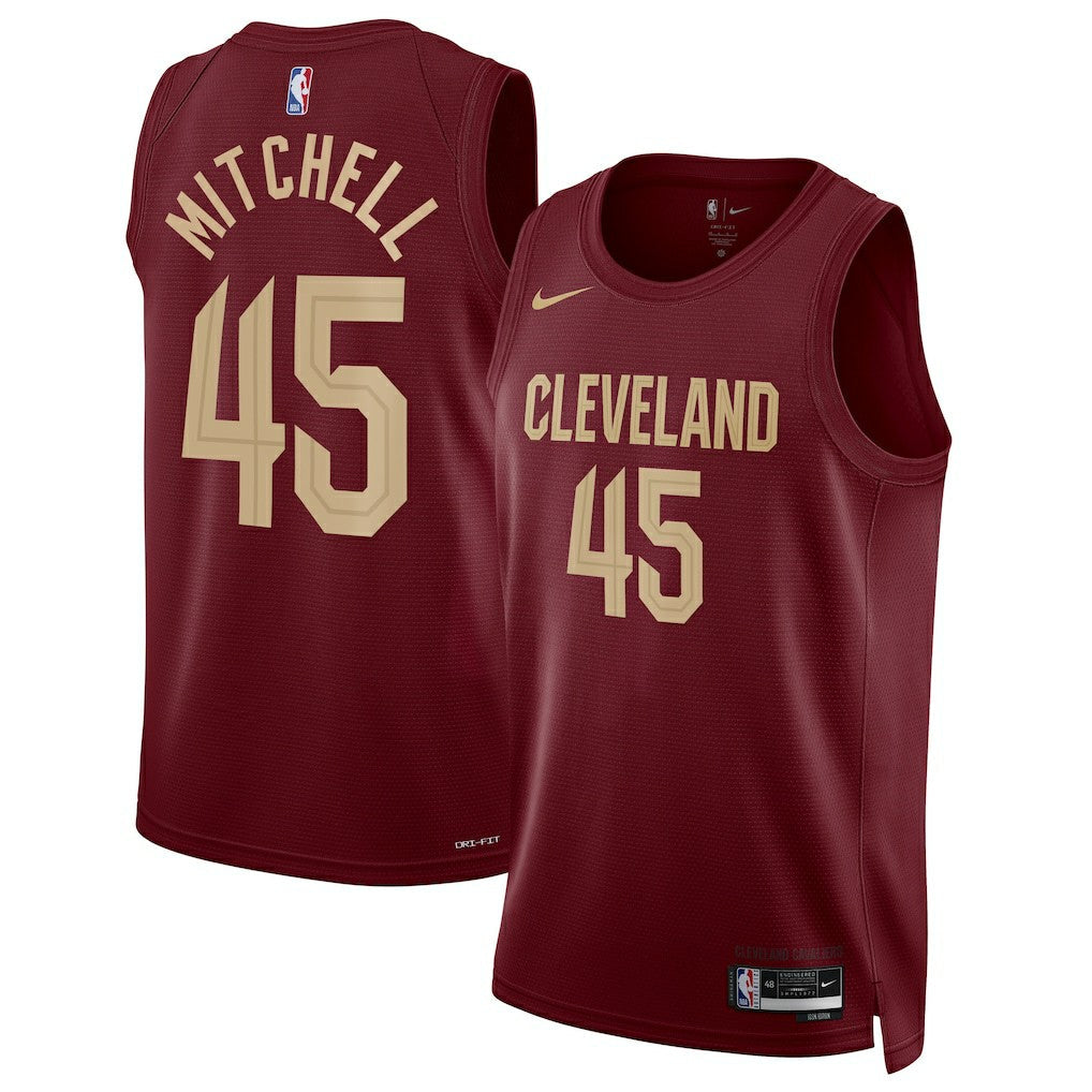 Donovan Mitchell Cleveland Cavaliers Unisex Swingman Jersey sale - Icon Editi- Wine | Nike for sale
