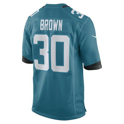 Montaric Brown Jacksonville Jaguars Game Player Jersey - Teal | Nike cheap