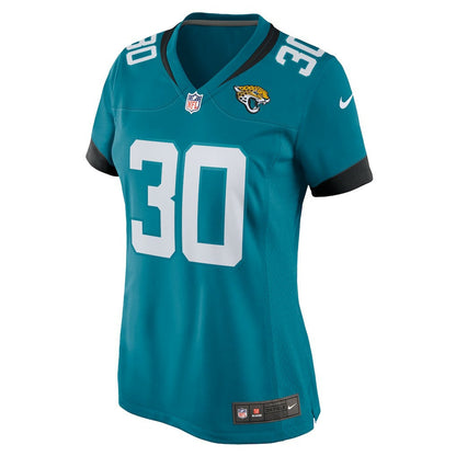 Montaric Brown Jacksonville Jaguars Women's Game Player Jersey - Teal | Nike for sale