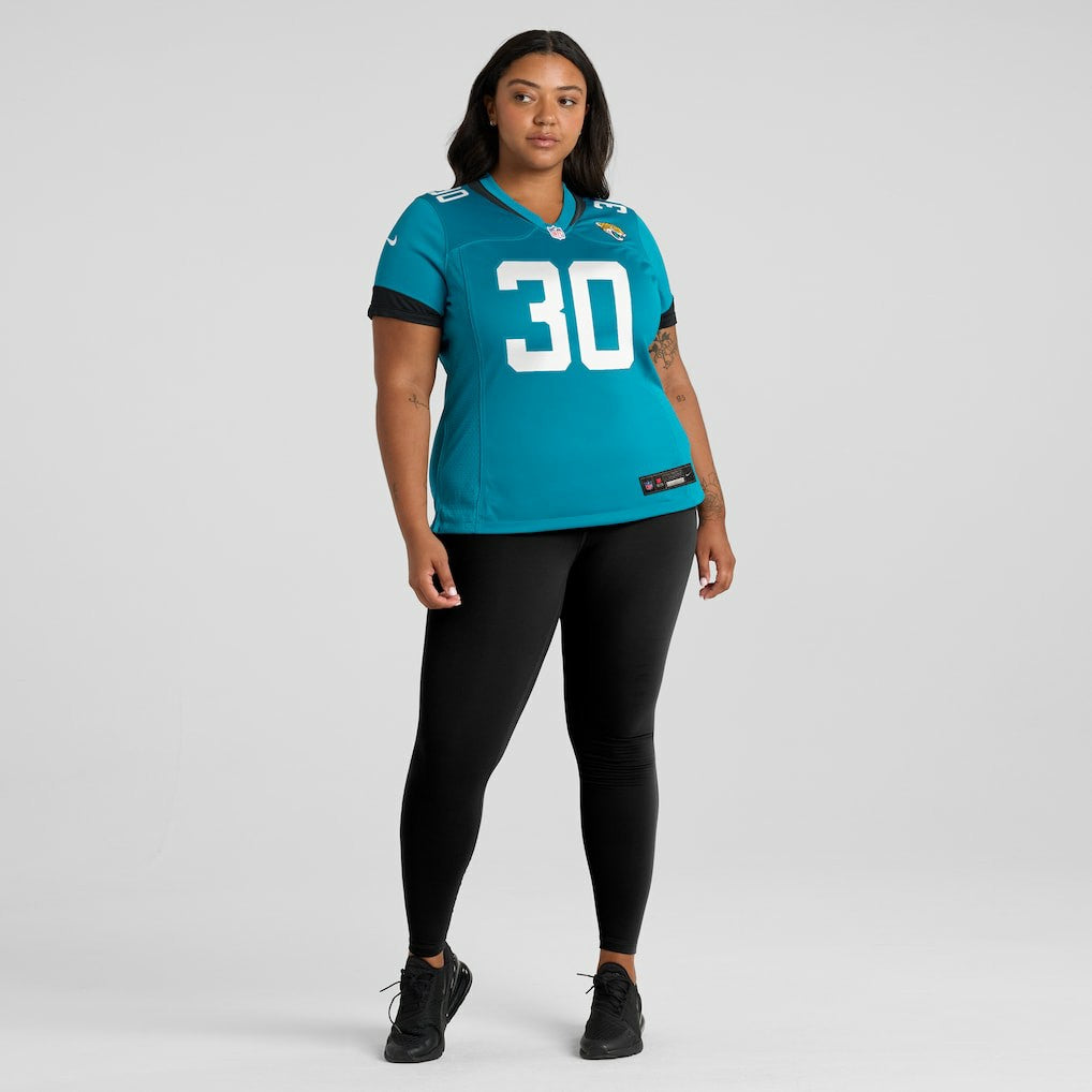 Montaric Brown Jacksonville Jaguars Women's Game Player Jersey - Teal | Nike for sale