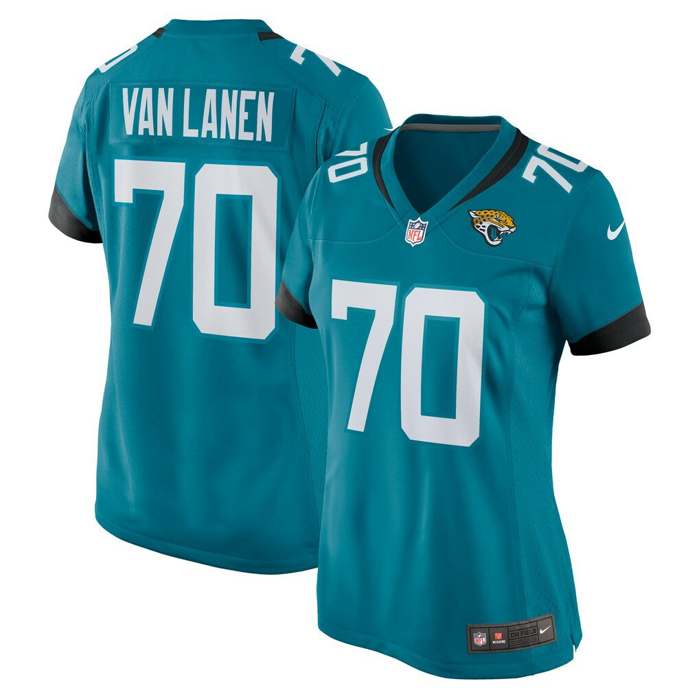 Cole Van Lanen Jacksonville Jaguars Women's Game Player Jersey - Teal | Nike online