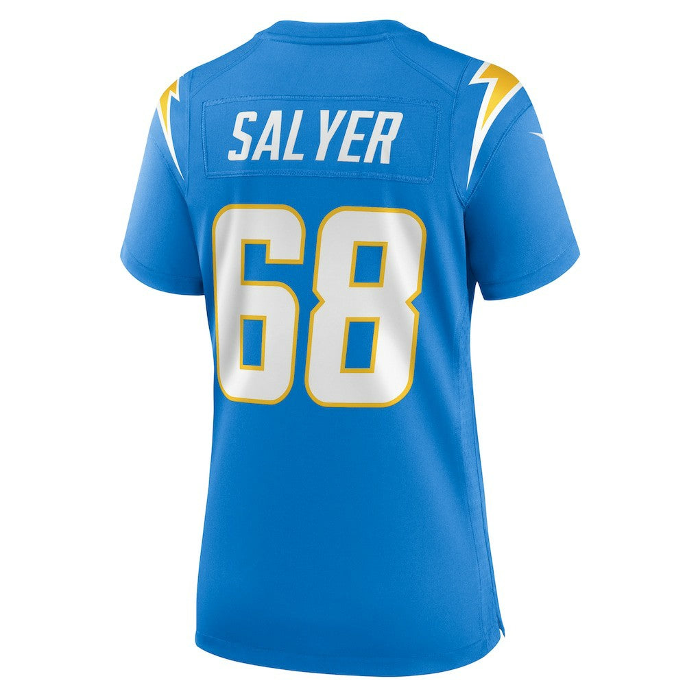 Jamaree Salyer Los Angeles Chargers Women's Game Player Jersey - Powder Blue | Nike discount