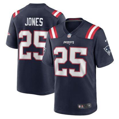 Marcus Jones New England Patriots Game Player Jersey - Navy | Nike on sale