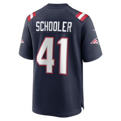 Brenden Schooler New England Patriots Game Player Jersey - Navy | Nike cheap