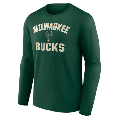 Milwaukee Bucks Victory Arch Team Long Sleeve T-Shirt - Green online