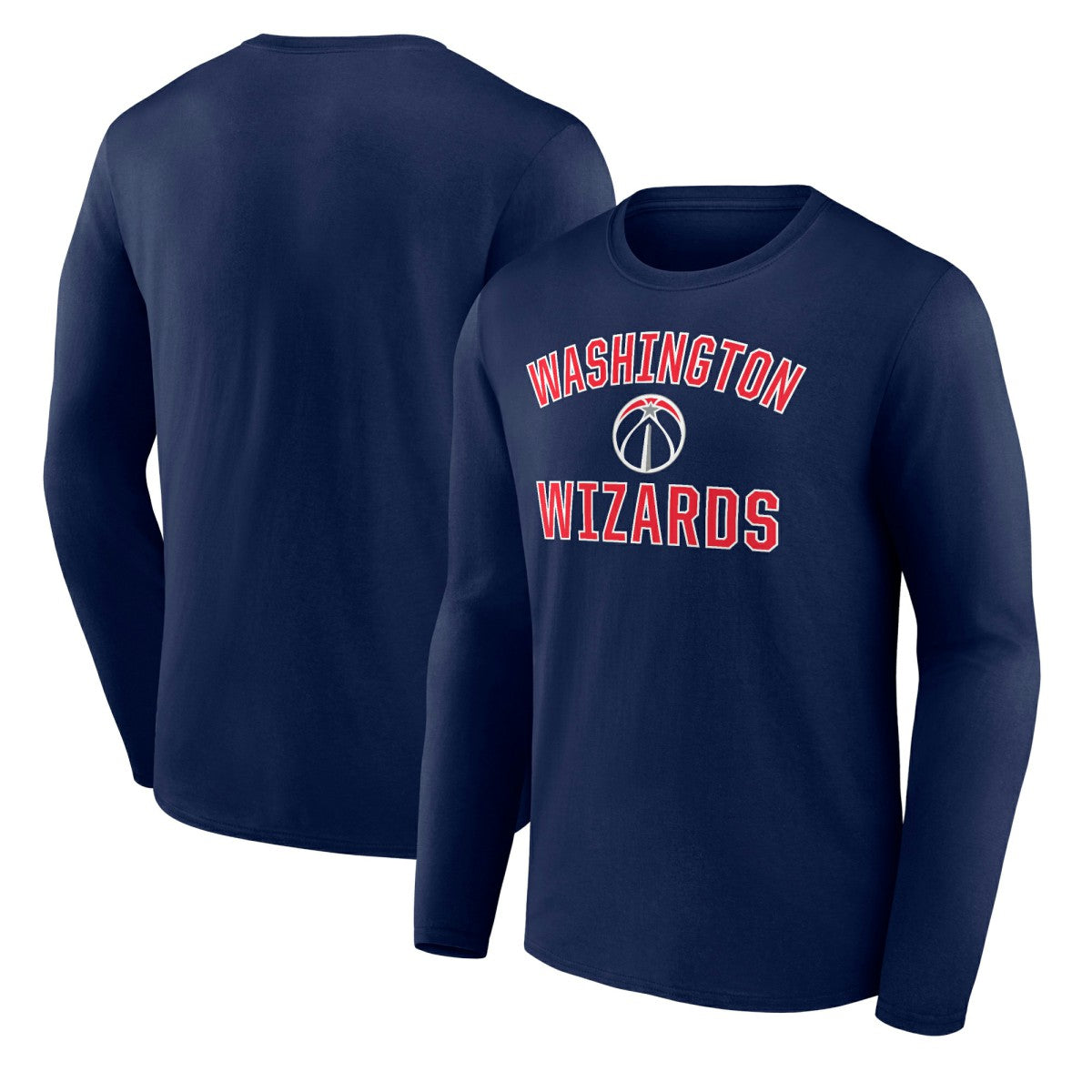 Washington Wizards Victory Arch Team Long Sleeve T-Shirt - Navy online