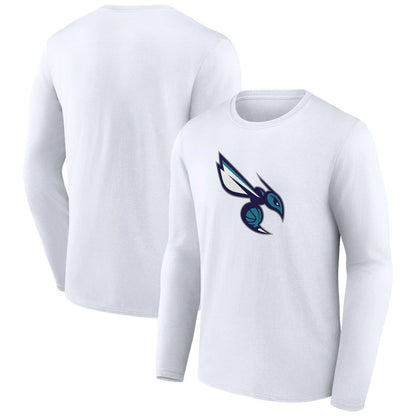 Charlotte Hornets Alternate Logo Long Sleeve T-Shirt - White online