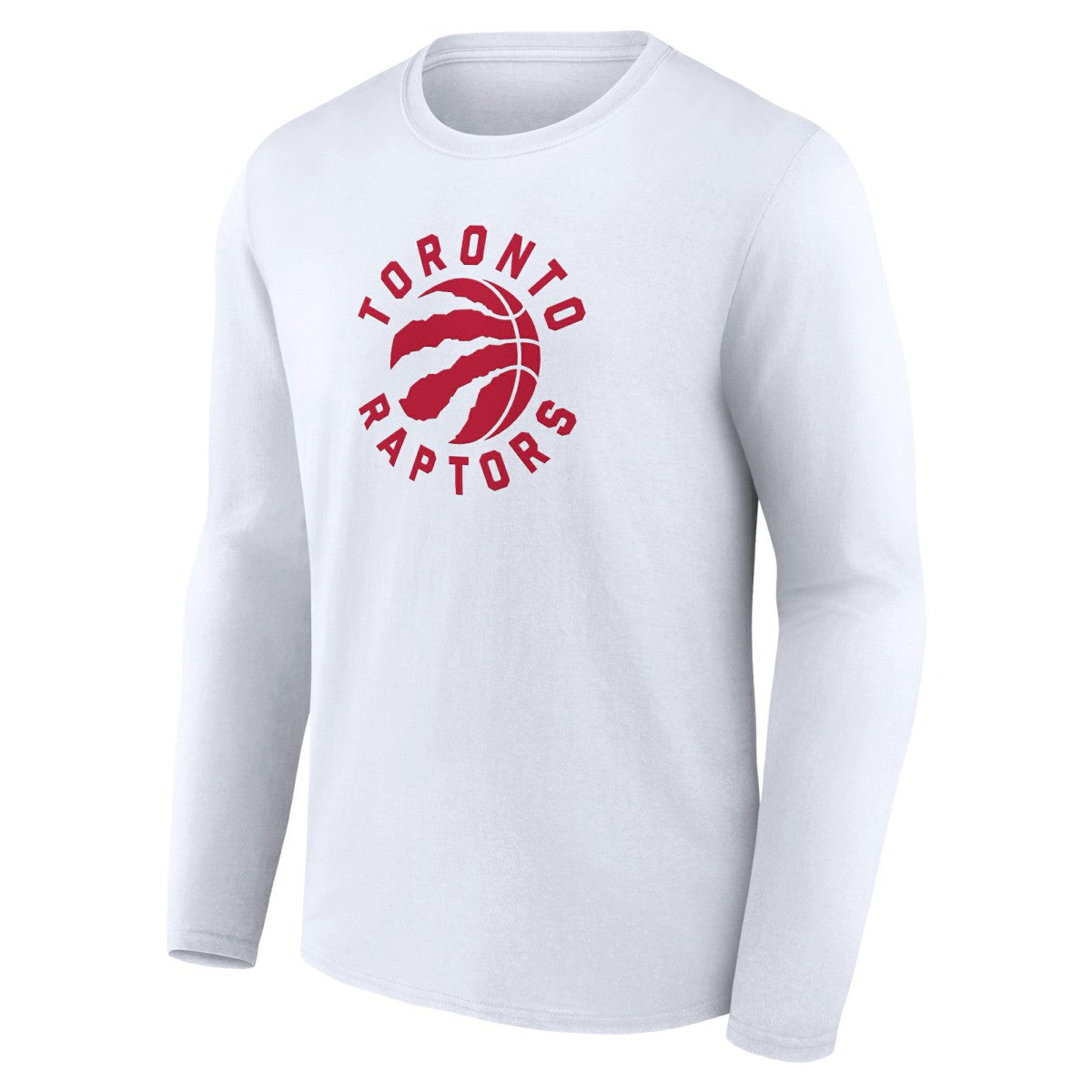 Toronto Raptors Alternate Logo Long Sleeve T-Shirt - White discount