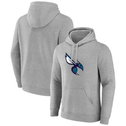 Charlotte Hornets Alternate Logo Pullover Hoodie - Gray sale