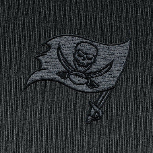 Tampa Bay Buccaneers Antigua Tonal Logo Tribute Quarter-Zip Pullover Top - Charcoal online
