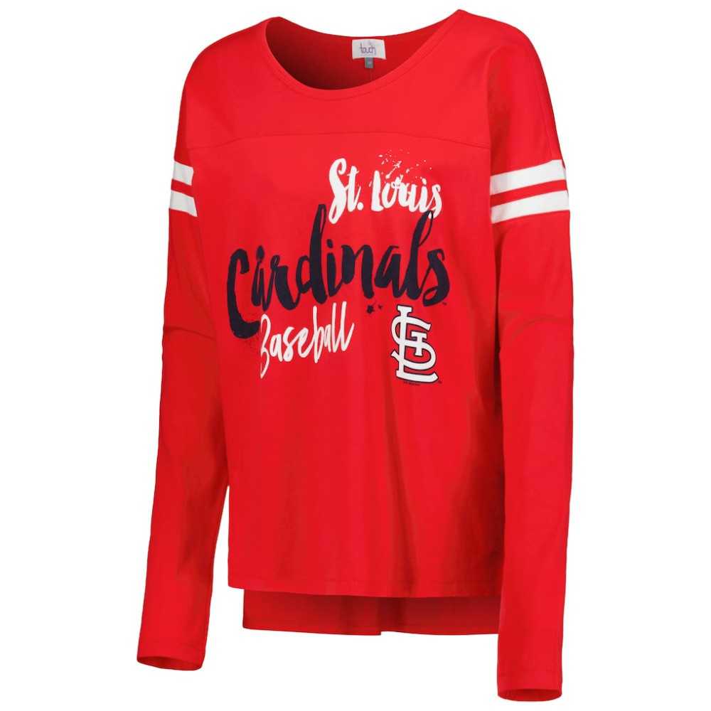 St. Louis Cardinals Touch Women's Free Agent Long Sleeve T-Shirt - Red