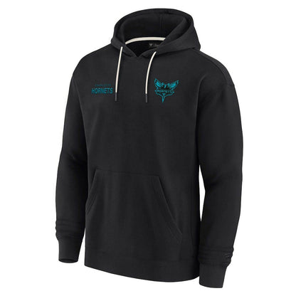 Charlotte Hornets Unisex Elements Super Soft Fleece Pullover Hoodie - Black | Fanatics online
